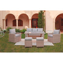 Conjunto de jardín Modelo Madagascar  -  Ehlis Ehlis Mobiliario jardín