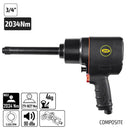 Pistola impacto 3/4" + EXTENSOR 15cm Composite - JBM JBM Pistola impacto neumática