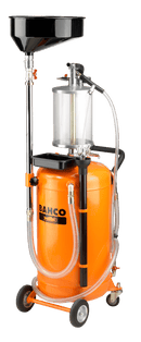 Recogedora de aceite con cámara de visualización de 10 L Bahco