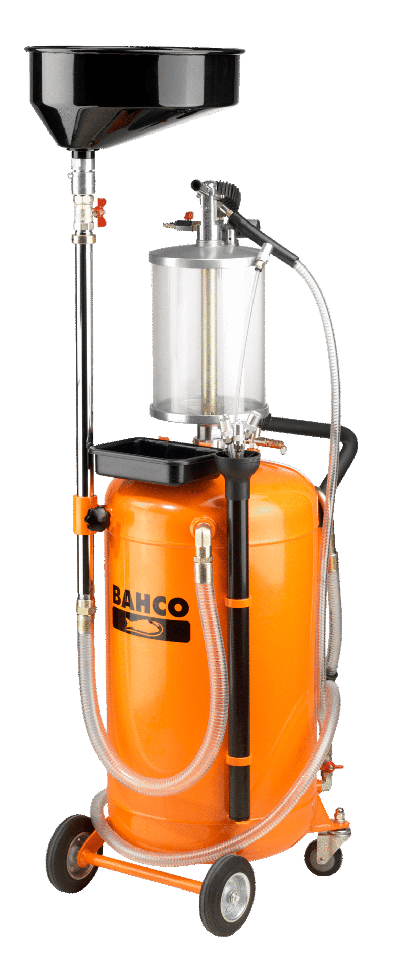 Recogedora de aceite con cámara de visualización de 10 L Bahco