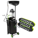 Recogedor aceite 90L + Módulo vasos para tapones cárter - JBM JBM Recogedor aspirador aceite