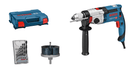 Taladro percutor GSB 24-2 1100 W + L-Case - Bosch Bosch Taladro eléctrico