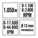 Taladro eléctrico TR1050NM  -  RATIO Ehlis Taladro eléctrico