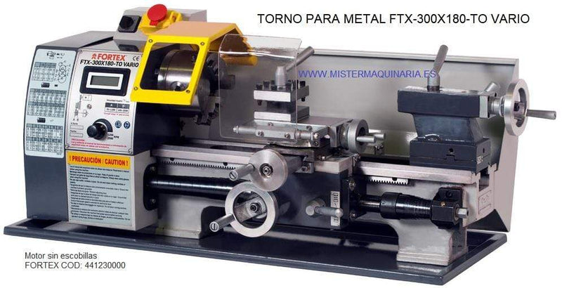 Torno FTX-300X180-TO VARIO - Abratools Abratools Torno eléctrico
