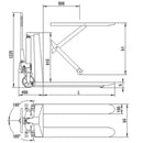 Transpaleta de tijera - GAYNER Gayner Transpaleta