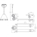 Transpaleta de pala corta - GAYNER Gayner Transpaleta