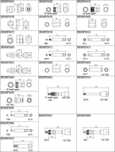 Juego 24 piezas extracción poleas de alternador Bahco