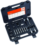 Juego 24 piezas extracción poleas de alternador Bahco