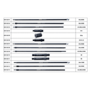 Kit extracción electrodos de calentadores Bahco