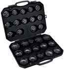 Juego de 28 llaves de filtro de cazoleta Bahco